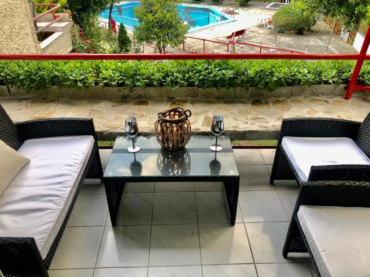 VillaVictoria Marias view pool apartment Peraía Exterior foto